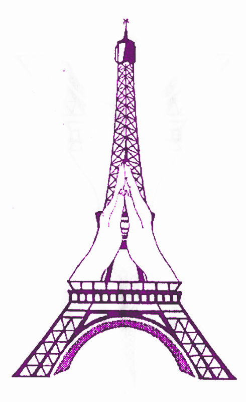 Dessin tour eiffel julie